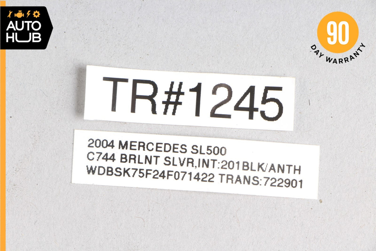 Mercedes R230 SL500 SL55 AMG Convertible Top Left Side Load Assist Cylinder OEM - photo 11