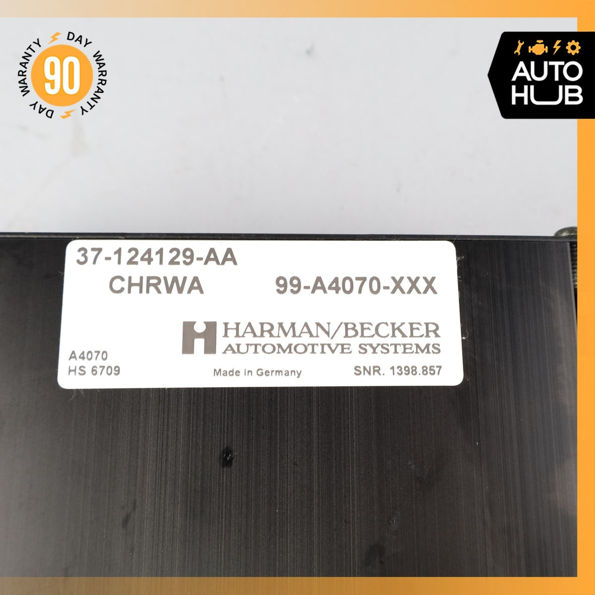 00-04 Aston Martin DB7 Vantage Amplifier Audio Amp 37124129AA OEM 38k - photo 9