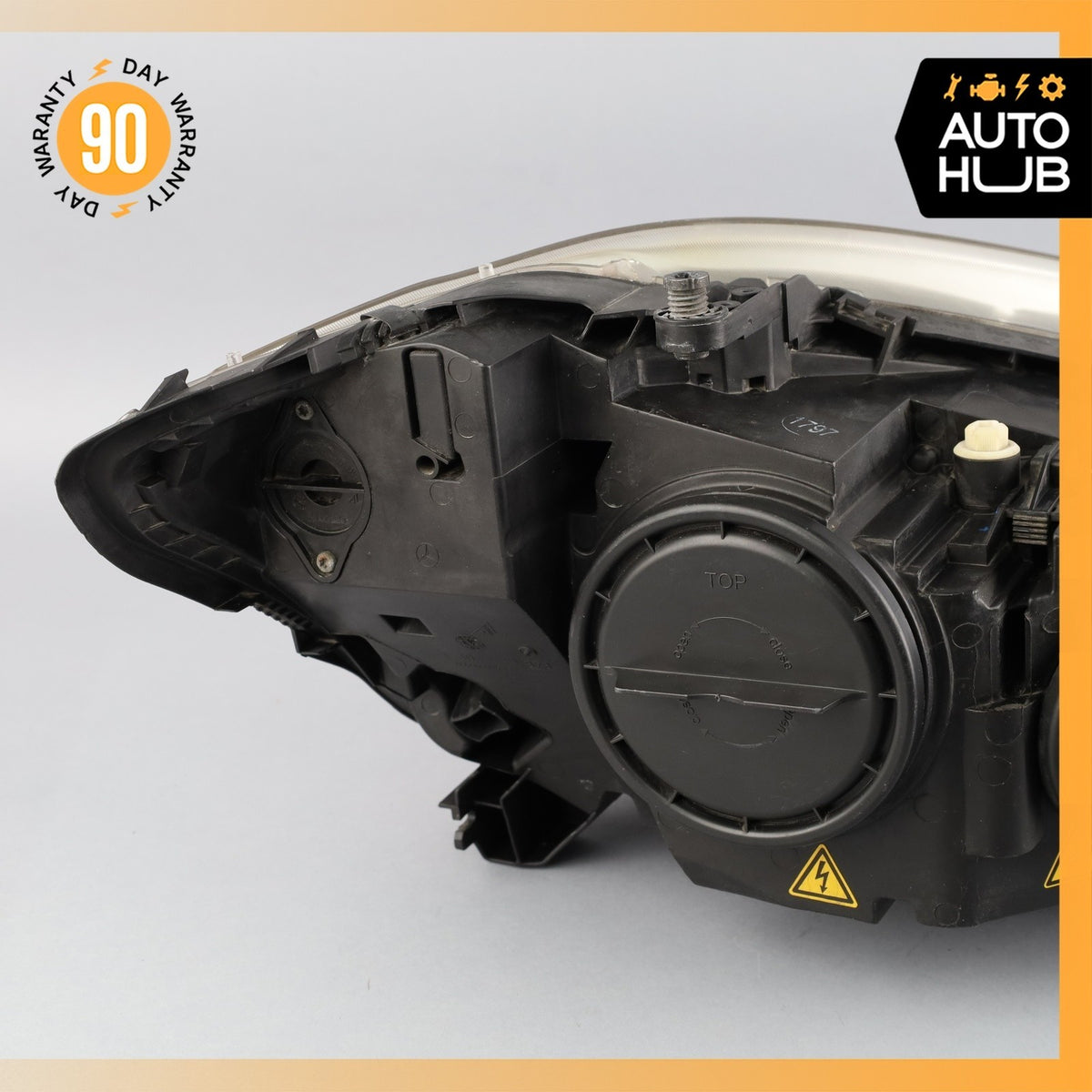 07-09 Mercedes W221 S550 S63 AMG Left Headlight Lamp Bi Xenon w/Night Vision OEM - photo 12