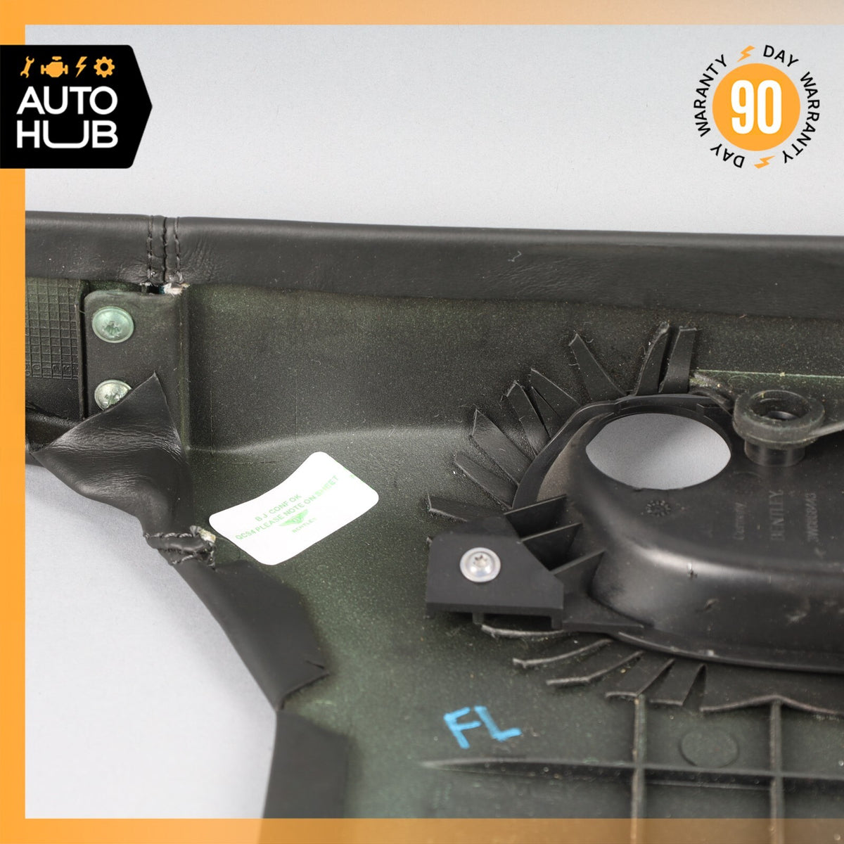 03-11 Bentley Continental GTC GT Front Left Side Kick Panel Trim Cover OEM 59k - photo 11