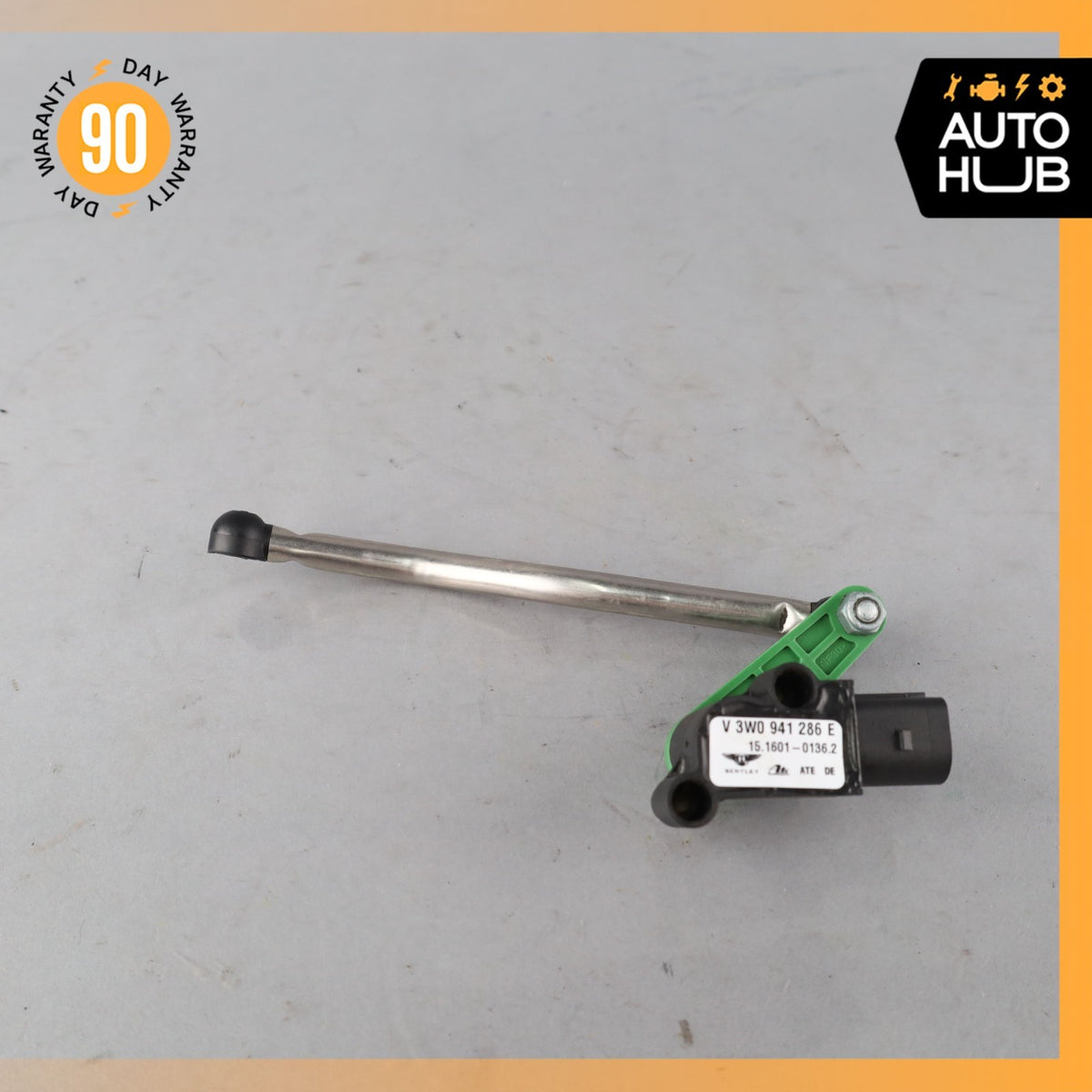Bentley Continental GTC GT Front Right Level Hight Sensor 3W0941286E OEM 11k - photo 2