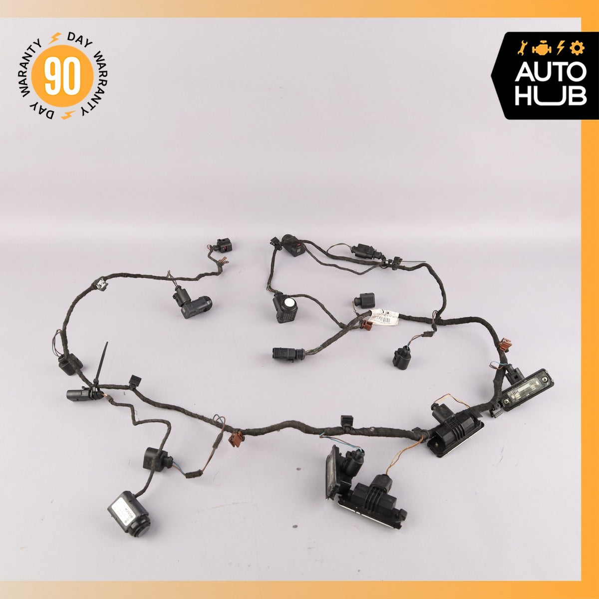 Bentley Continental GT GTC Rear Bumper Parking Sensor Wire Harness PDC OEM - photo 16