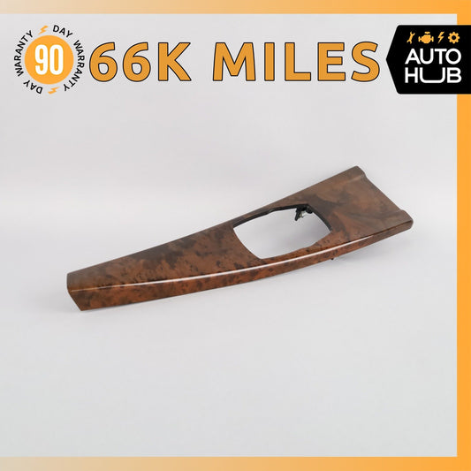 12-18 BMW F30 328i 320i 335i Center Console Trim Wood OEM 66k - photo 1