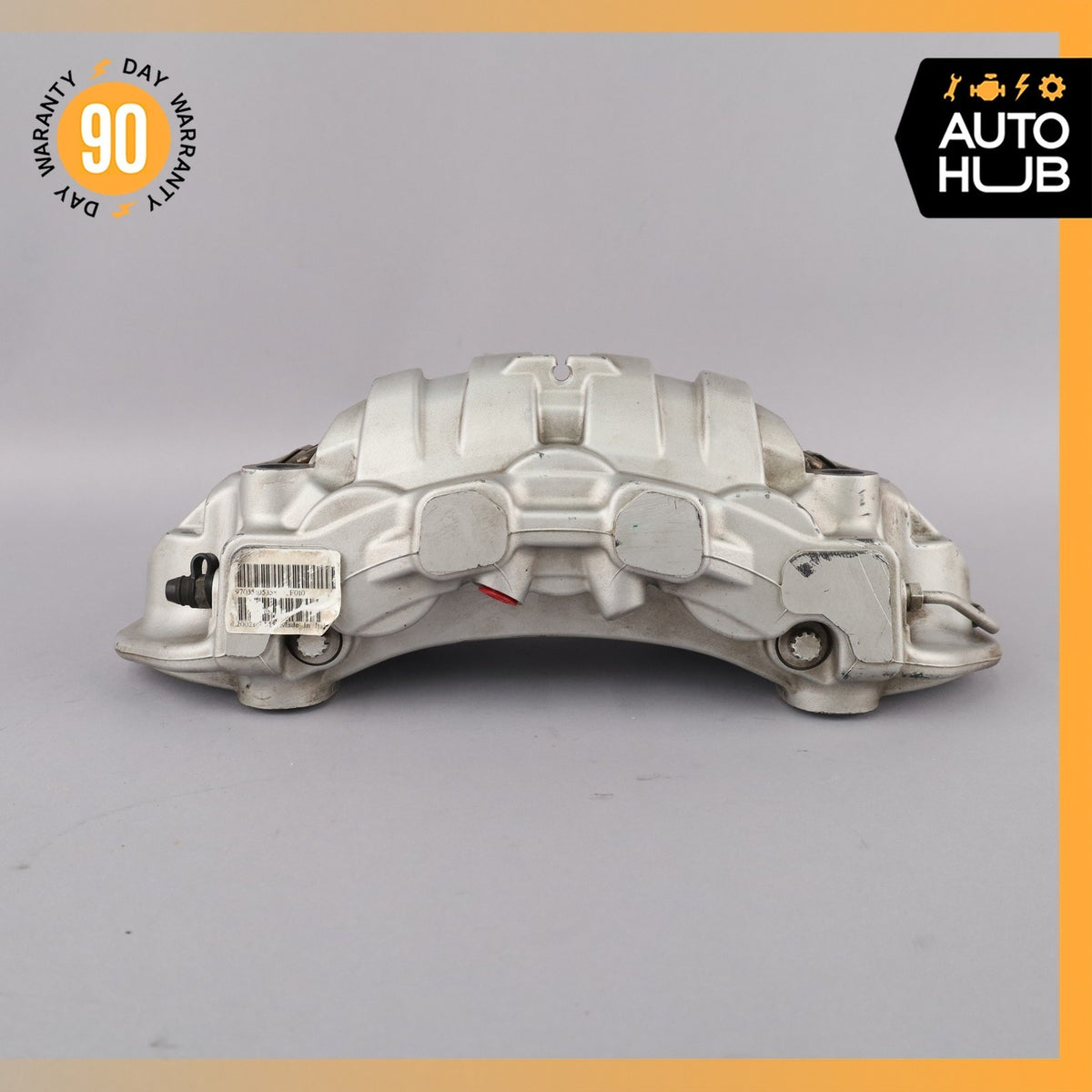 10-23 Porsche Panamera Cayenne Macan Front Brake Calipers Set 7PP615123 OEM - photo 7