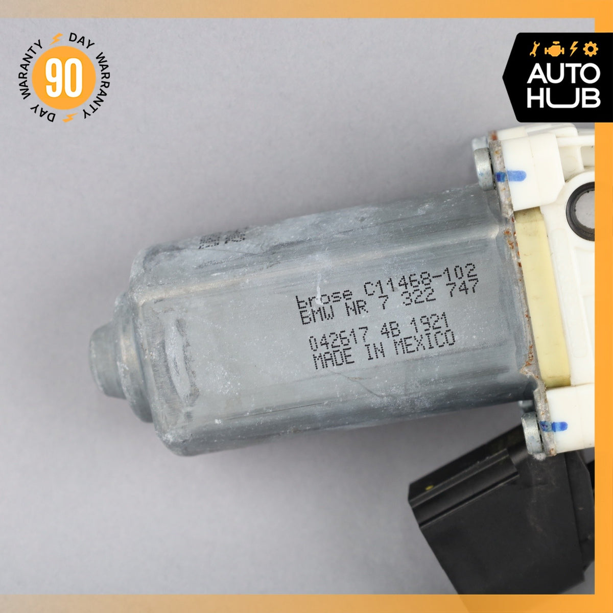 BMW F15 X5 Front or Rear Left Window Regulator Motor 7286483 OEM - photo 6