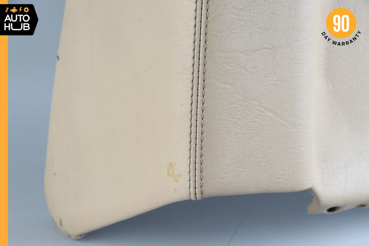 90-02 Mercedes R129 SL500 300SL Right Side Seat Backrest Cover Panel Trim Beige - photo 2