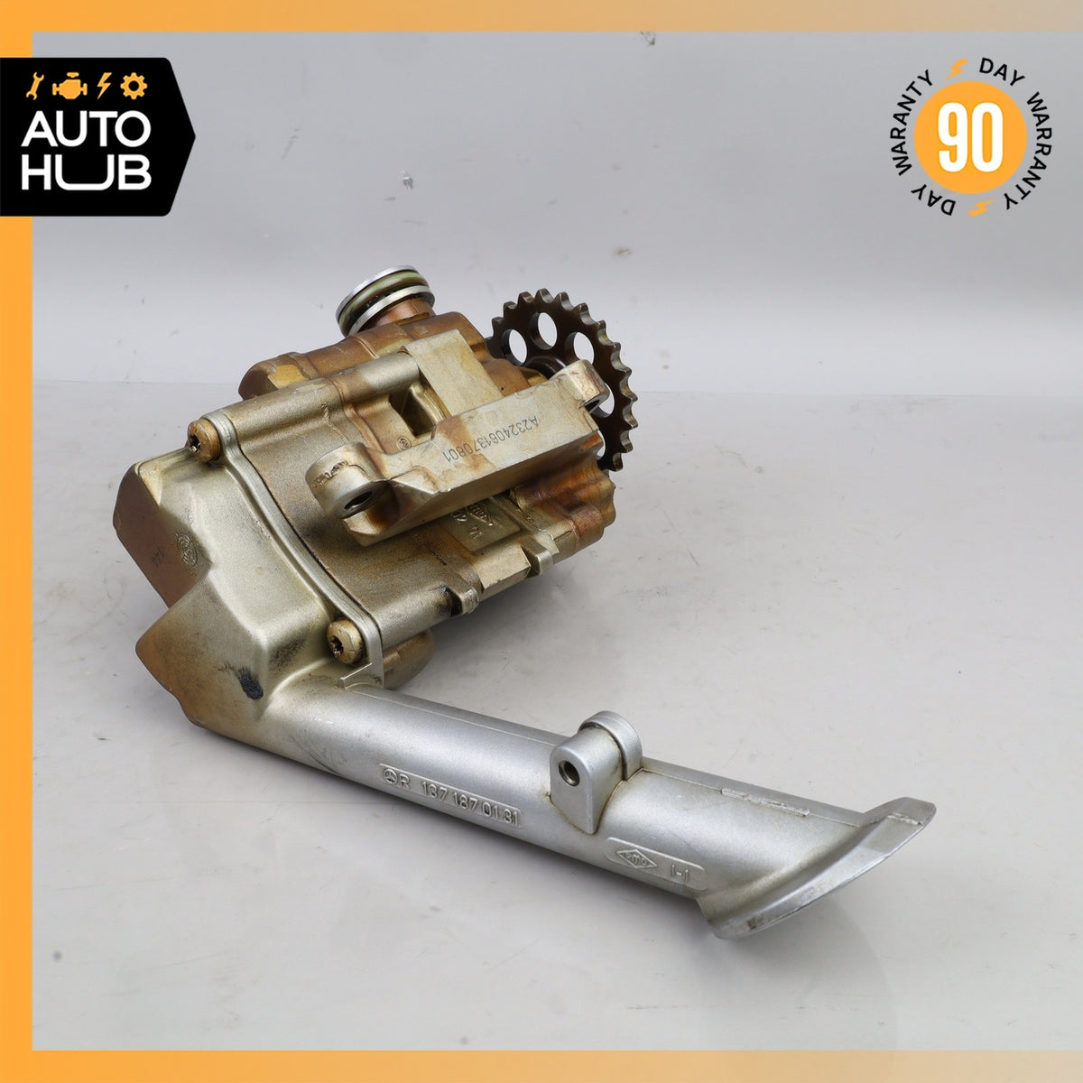 01-14 Mercedes W221 S600 CL600 V12 Engine Motor Oil Pump 1371870131 OEM - photo 5