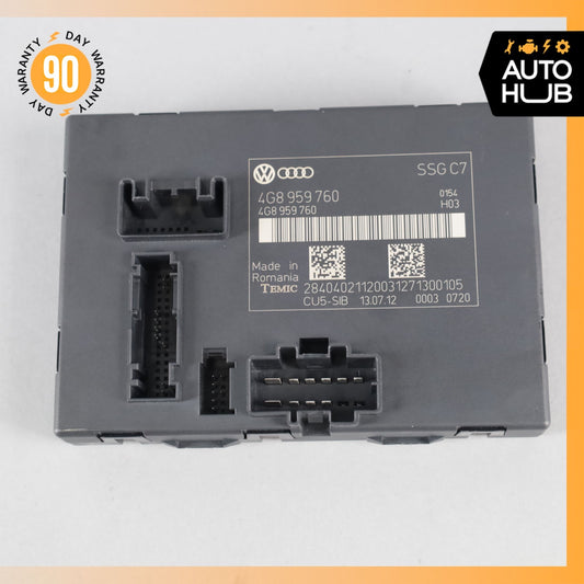 Audi C7 S6 Front Left or Right Seat Memory Control Module Unit 4G8959760 OEM - photo 1