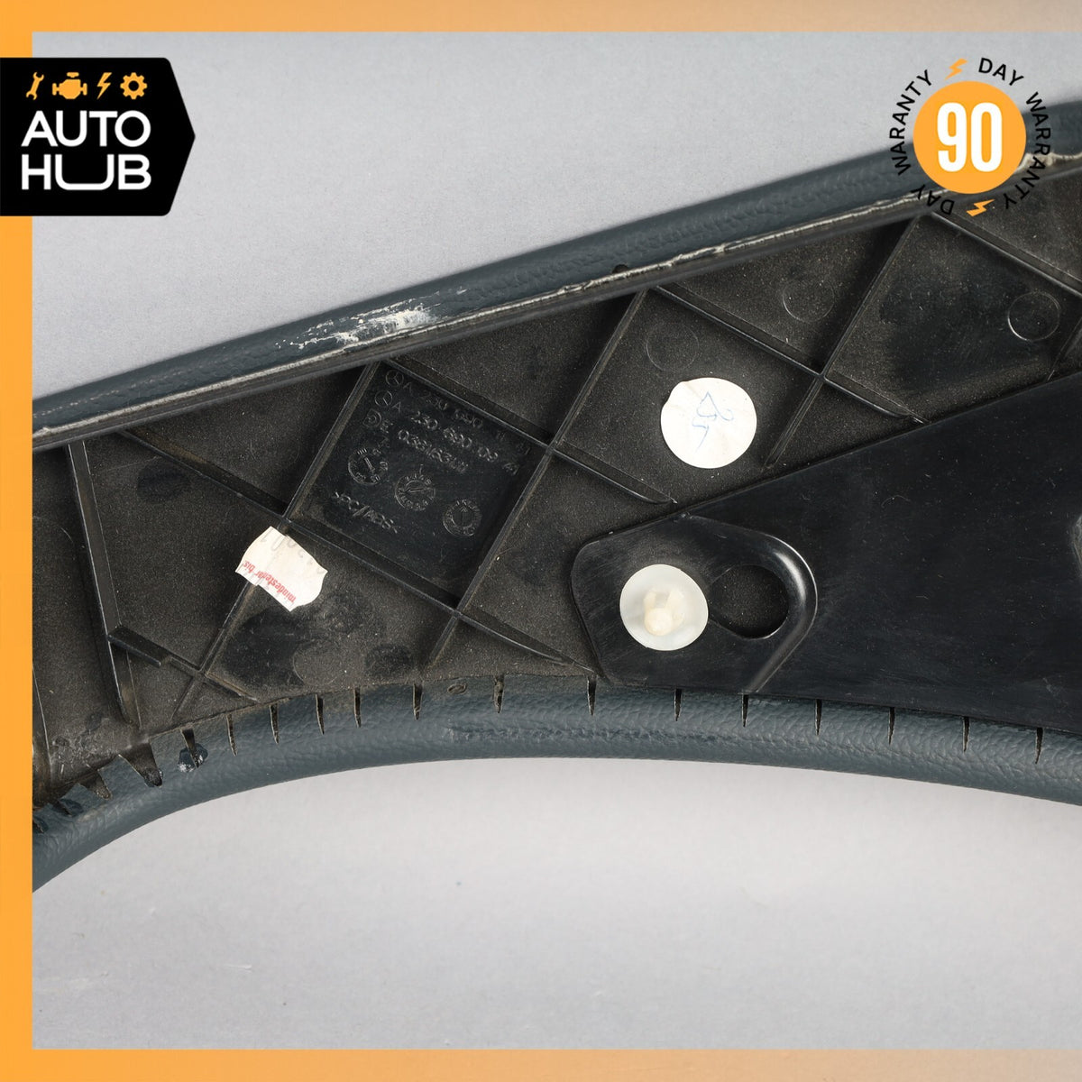 03-06 Mercedes R230 SL500 SL55 AMG Left Side Edge Cover Trim Flap Panel Blue OEM - photo 12