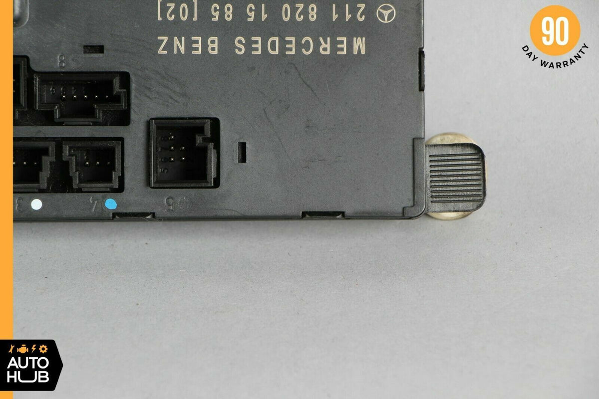 03-09 Mercedes W211 E55 E500 Front Left Side Door Control Module 2118201585 OEM - photo 4