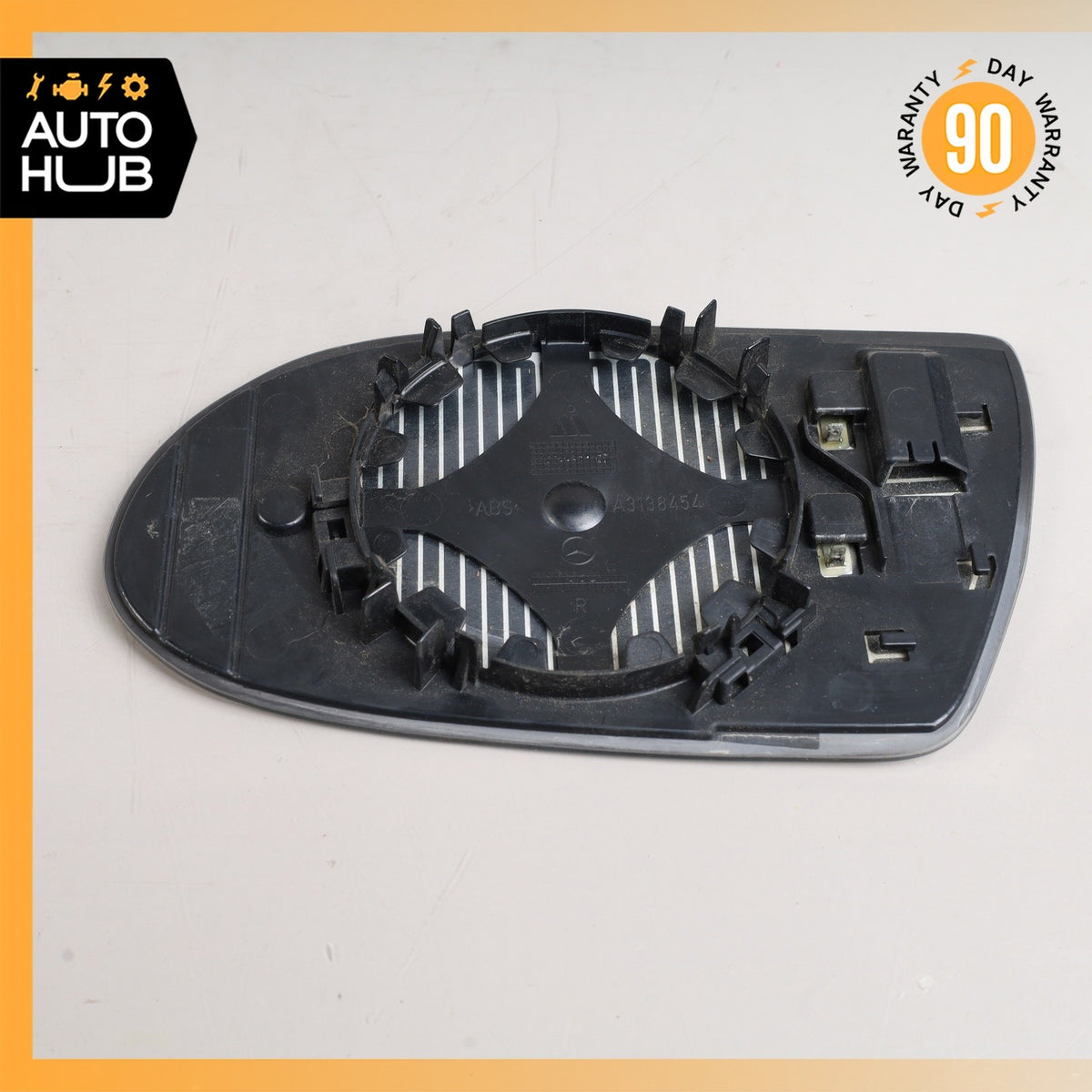 04-08 Mercedes R171 SLK350 SL500 SL55 AMG Right Side View Door Mirror Glass OEM - photo 4