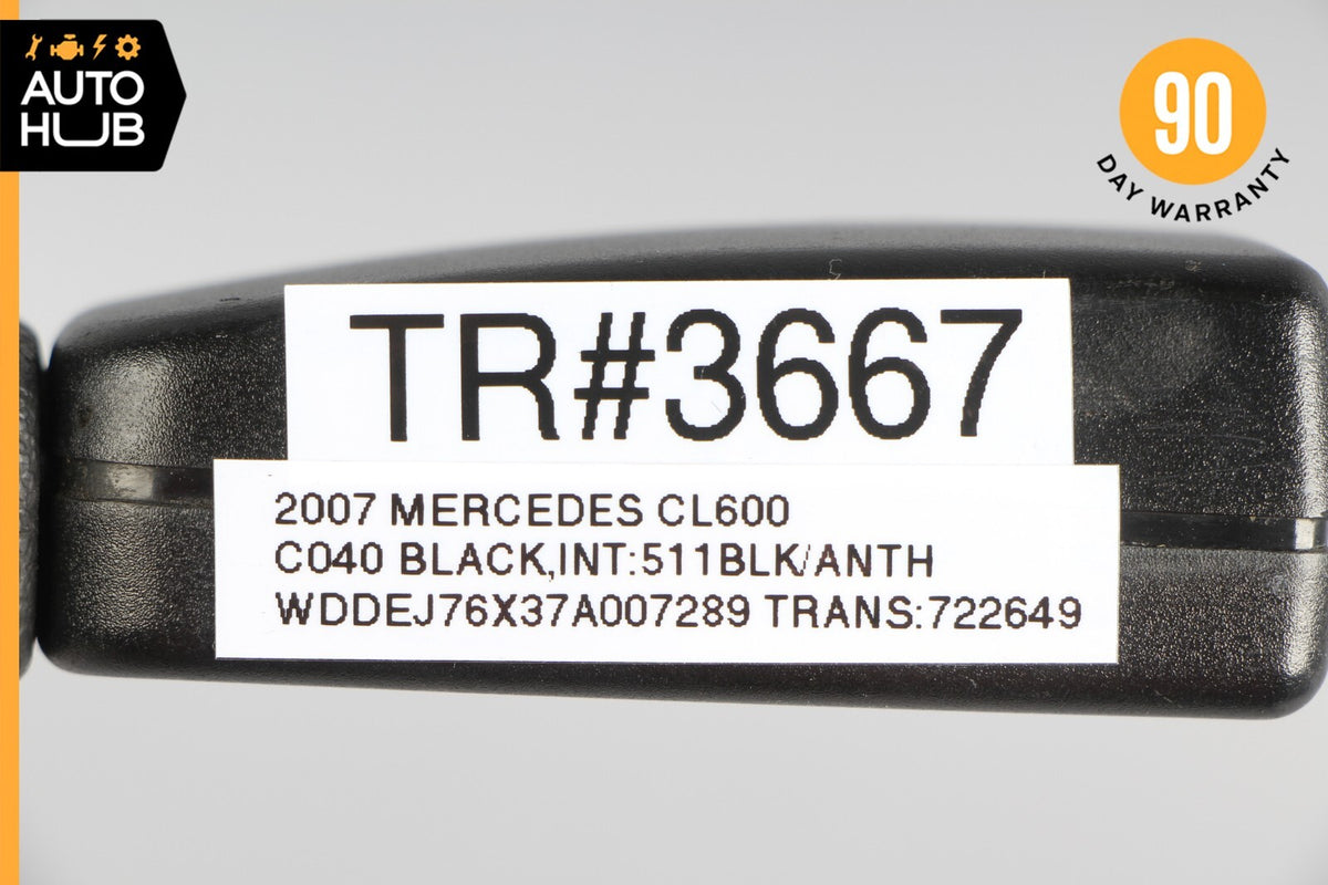 07-14 Mercedes W216 CL600 S550 Front Right Passenger Side Seat Belt Buckle OEM - photo 12