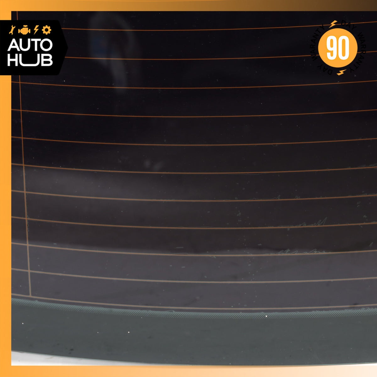 17-19 Audi B9 A4 Sedan Rear Windshield Window Glass OEM 56k - photo 10