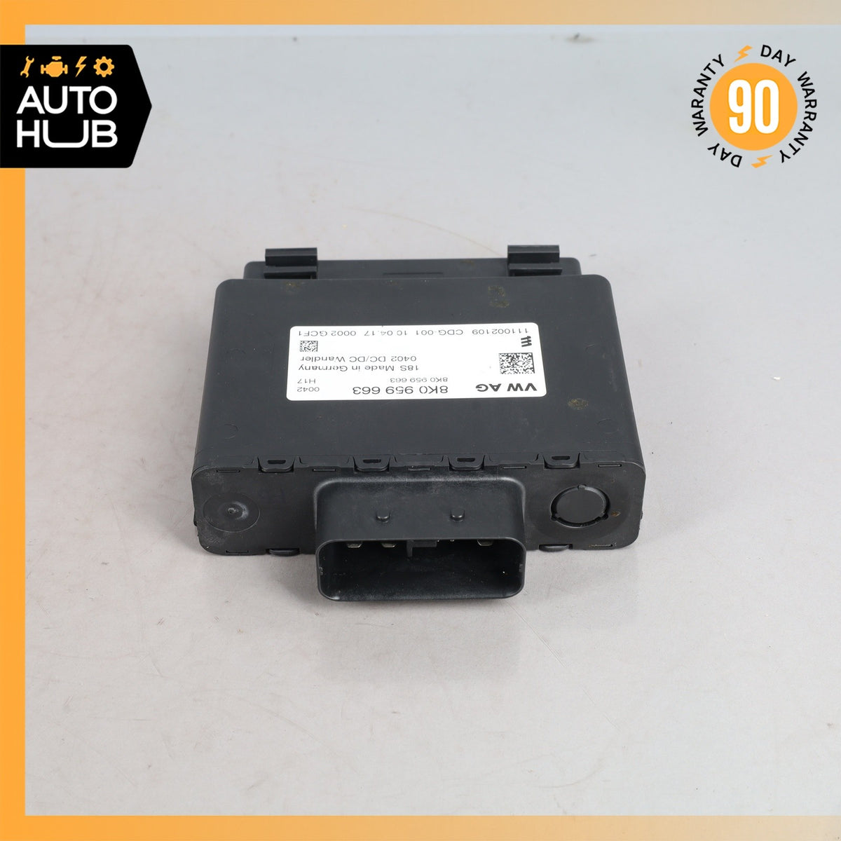Porsche Macan 95B Voltage Stabilizer Control Module Unit ECU 8K0959663 OEM - photo 3