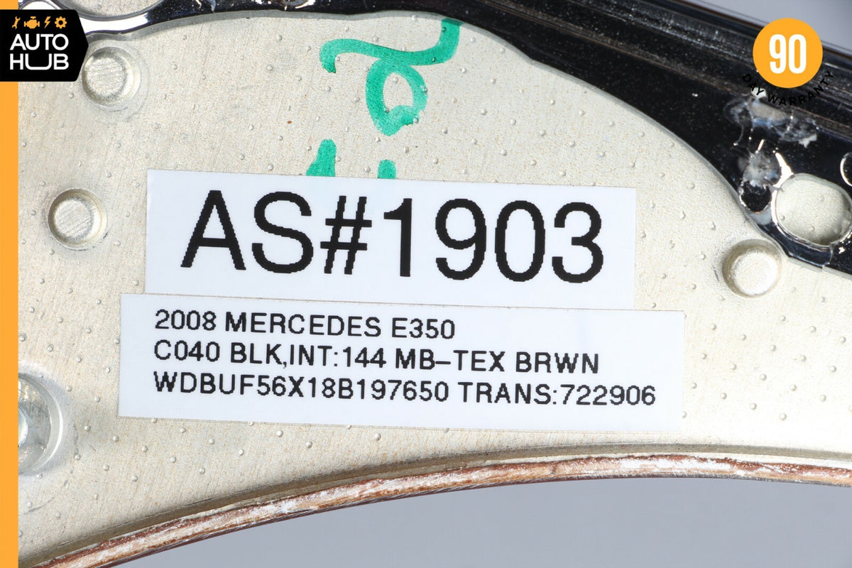 03-09 Mercedes W211 E350 E320 Front Right Passenger Door Panel Trim Wood OEM - photo 12