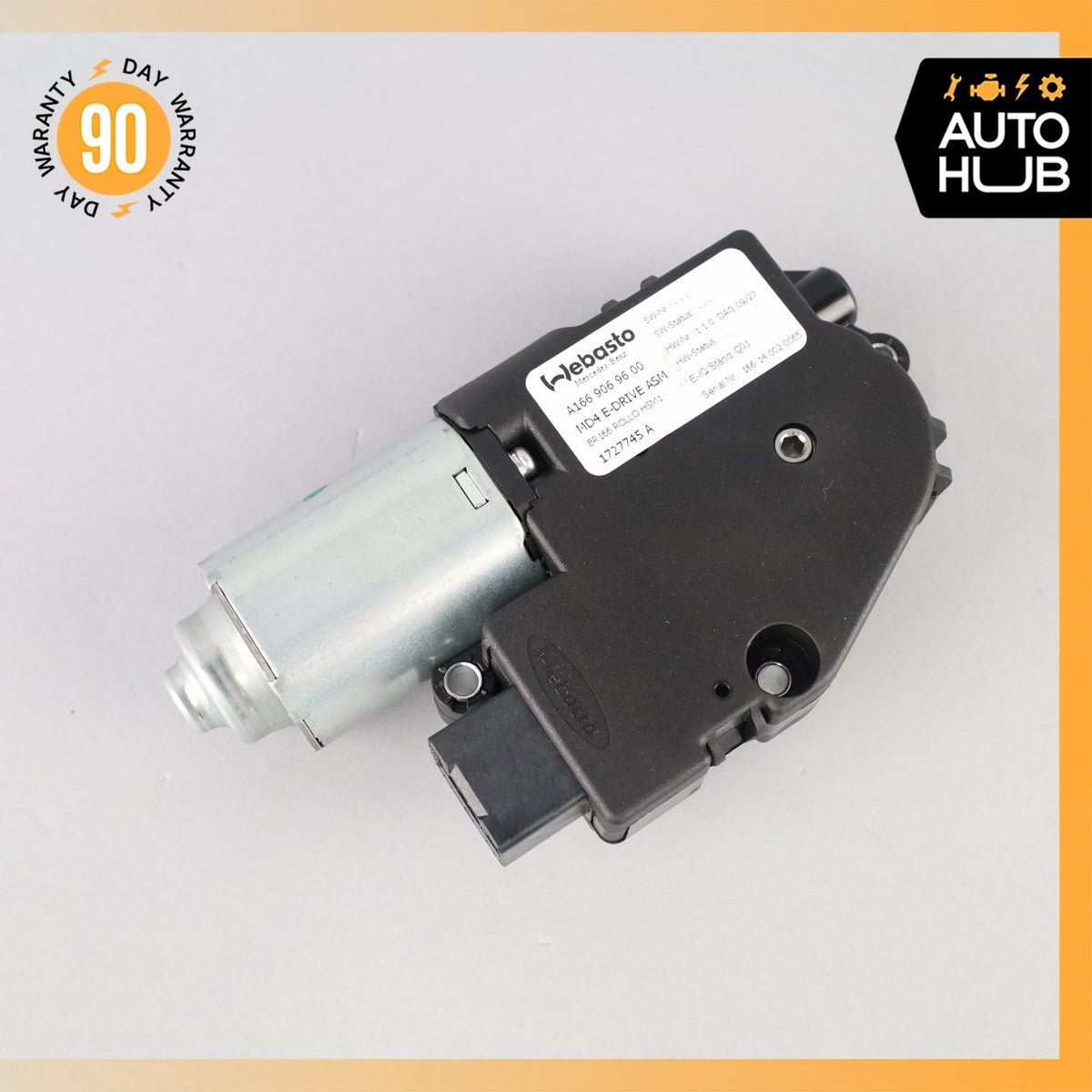 12-19 Mercedes W166 ML350 ML63 Roof Sun Shade Screen Roller Blind Motor OEM - photo 3