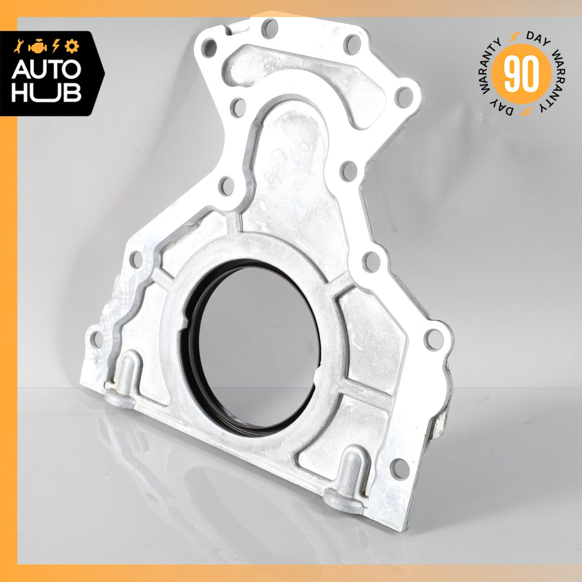 Chevrolet Corvette C6 Engine Rear Crankshaft Retainer Seal Plate 12572014 OEM - photo 4