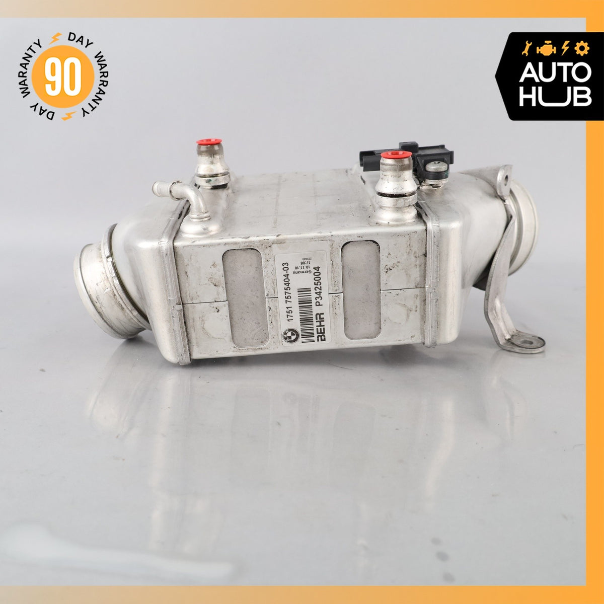 08-19 BMW E70 X5 550i 650i 750i 4.4L V8 Right Side Turbocharger Intercooler OEM - photo 6