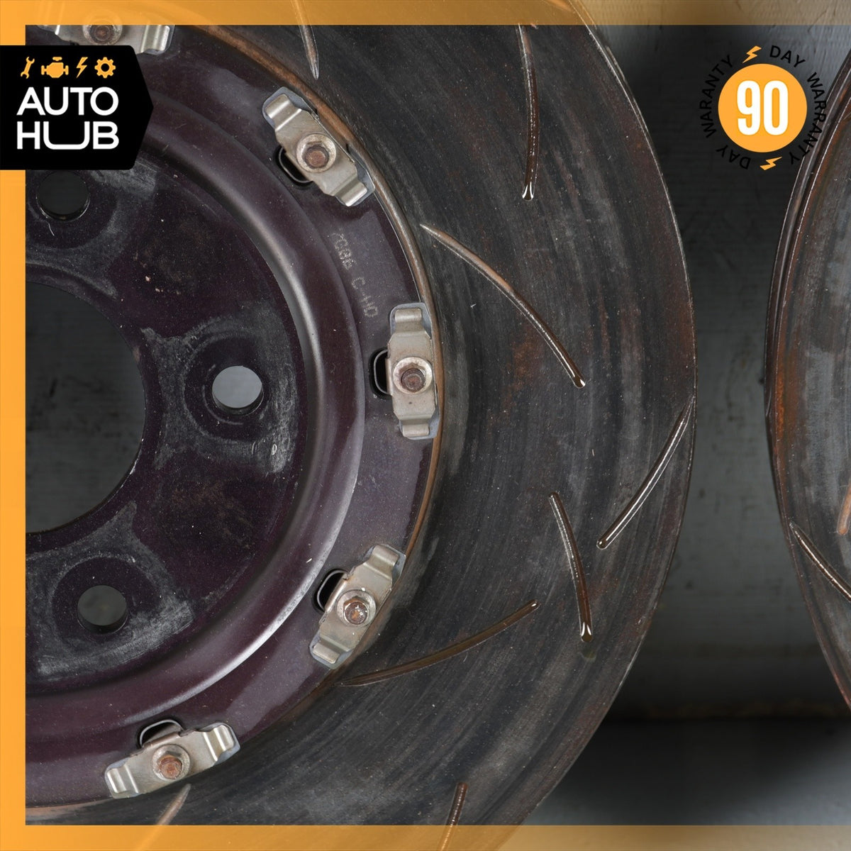 15-19 Chevrolet Corvette C7 Grand Sport Z06 Front Brake Rotor Disc Set of 2 DBA - photo 6