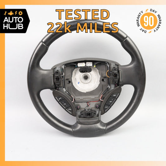 06-16 Aston Martin DB9 Rapide Steering Wheel Black 8G433600DA OEM 22k - photo 1