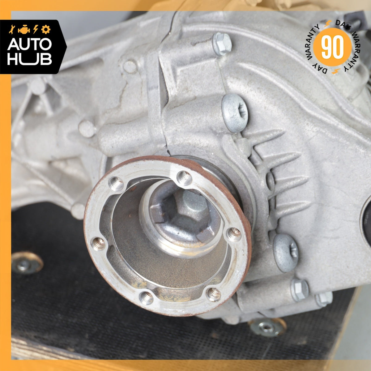 03-10 Porsche Cayenne 955 S N/A Front Differential Axle Carrier Diff OEM - photo 14