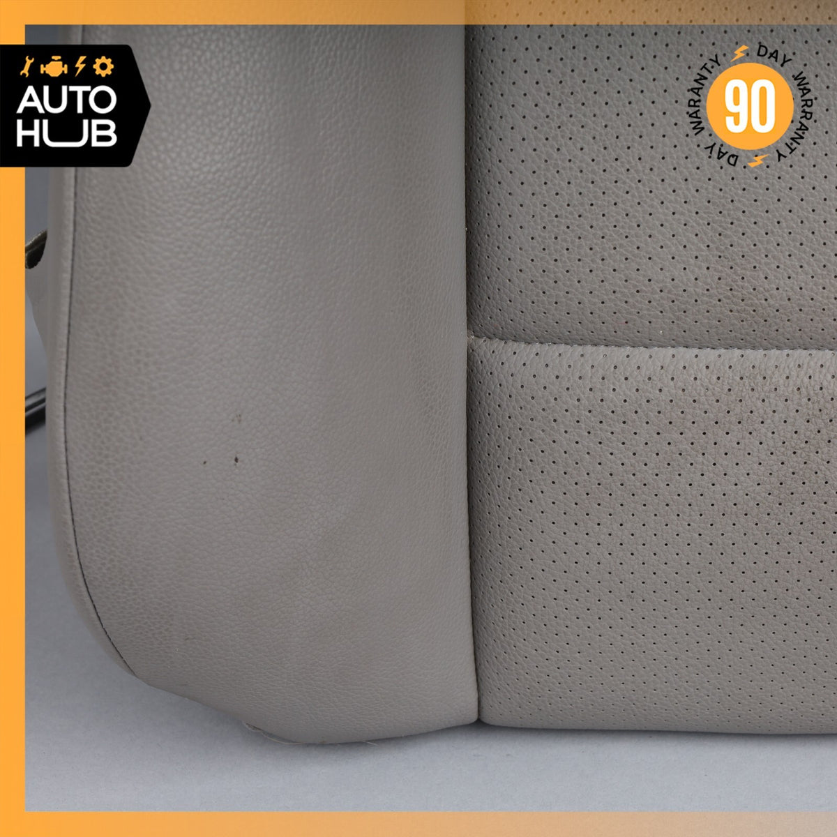 08-11 Mercedes W204 C350 C300 Front Right Side Seat Cushion Top Upper Gray OEM - photo 3