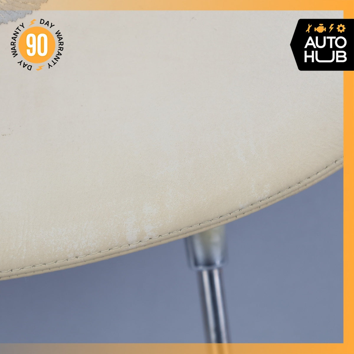 Bentley Arnage Front Left or Right Seat Headrest Head Rest Beige OEM 42k - photo 5