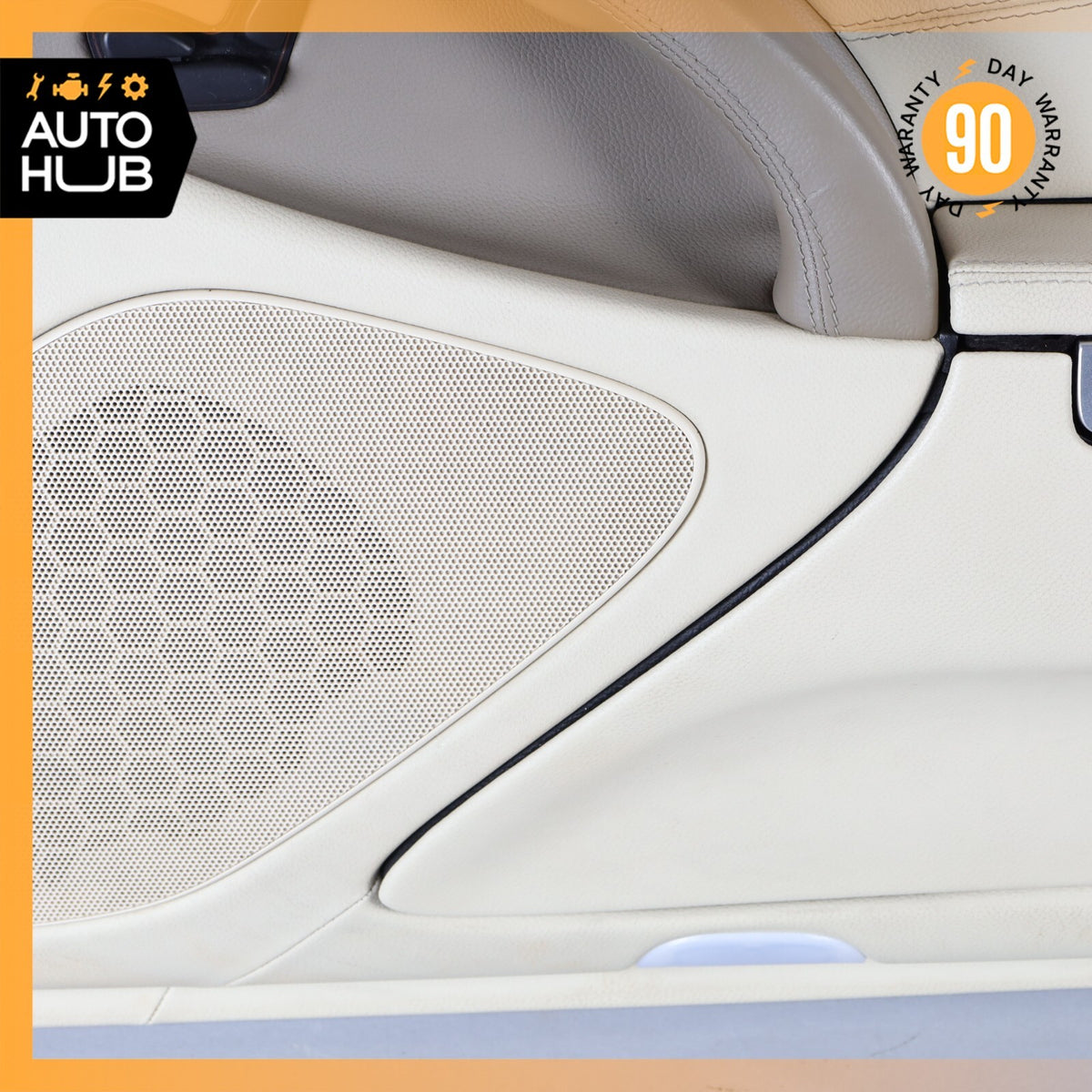 07-08 Mercedes R230 SL550 Right Passenger Side Interior Door Panel Beige OEM 72k - photo 10