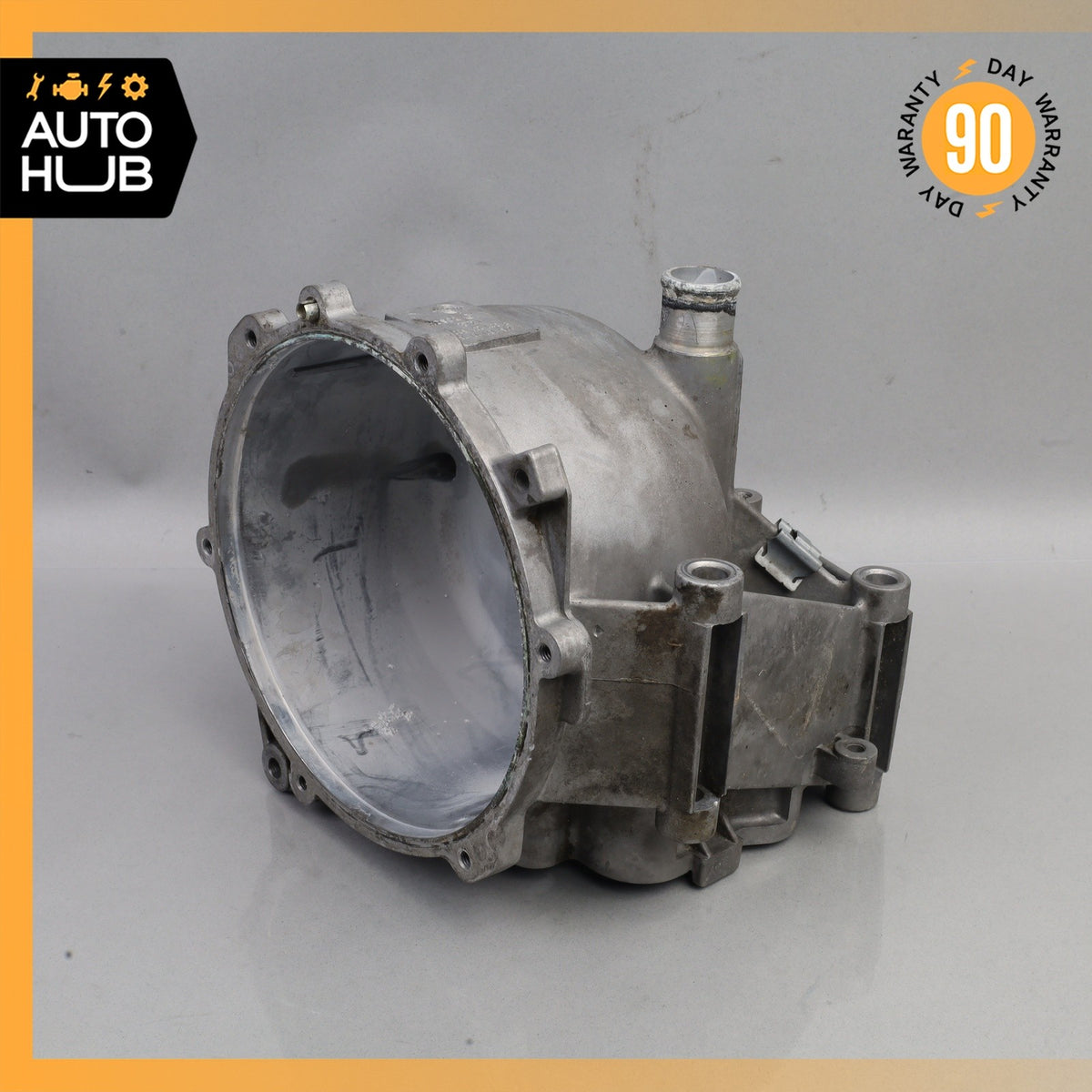 03-11 Mercedes W215 CL600 S65 Water Cooled Alternator Generator Mount Housing - photo 1