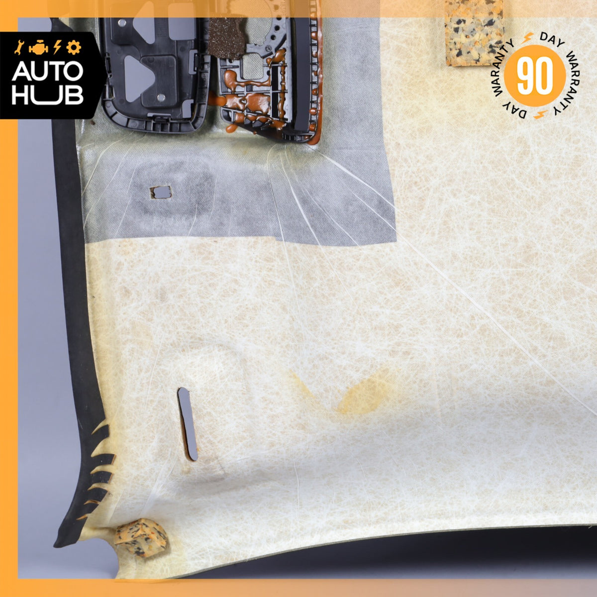 08-18 Maserati GranTurismo M145 Hardtop Headliner Cover Roof Trim Suede OEM 61k - photo 18