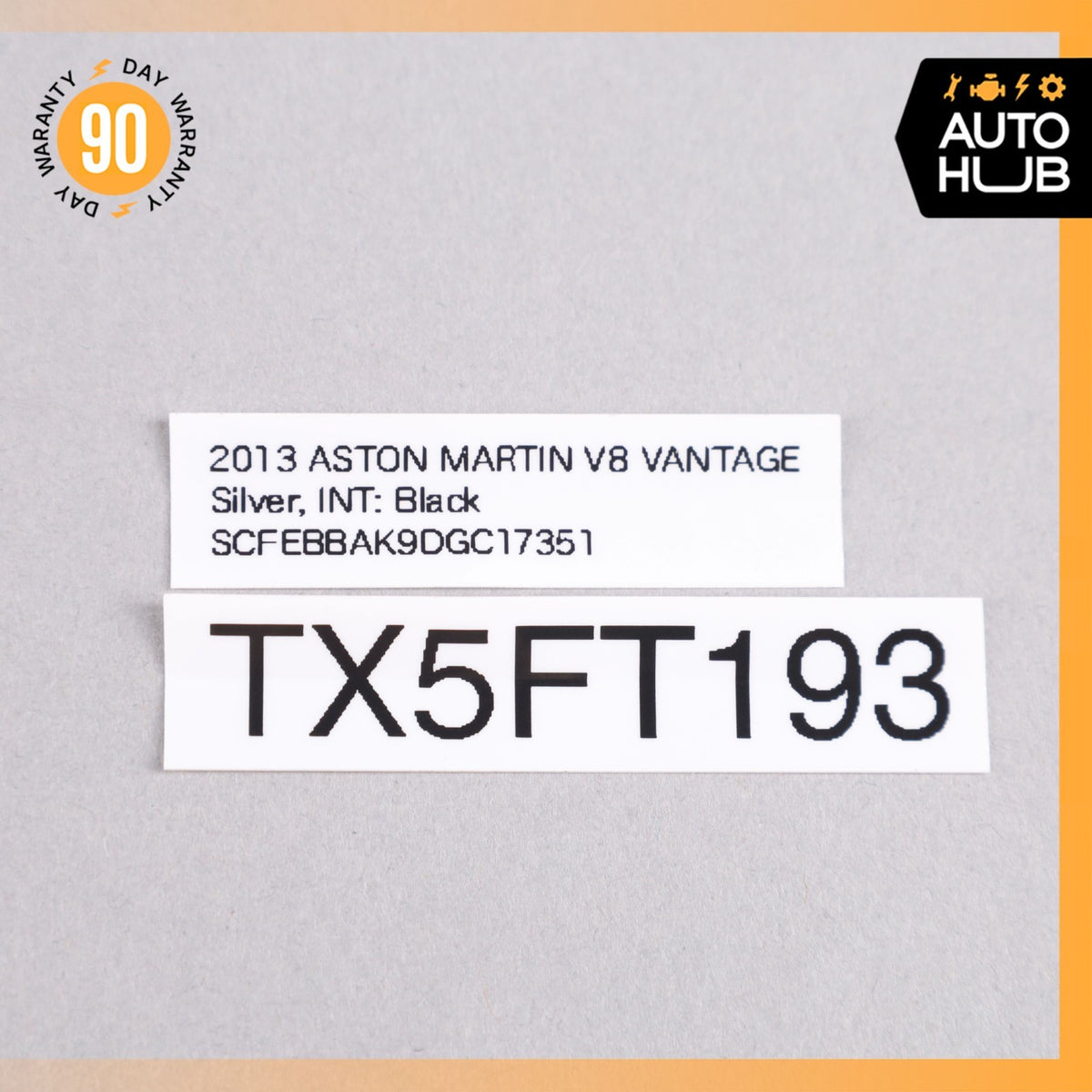Aston Martin V8 Vantage Right Seat Control Memory Switch 6G3314B566BA OEM 26k - photo 16