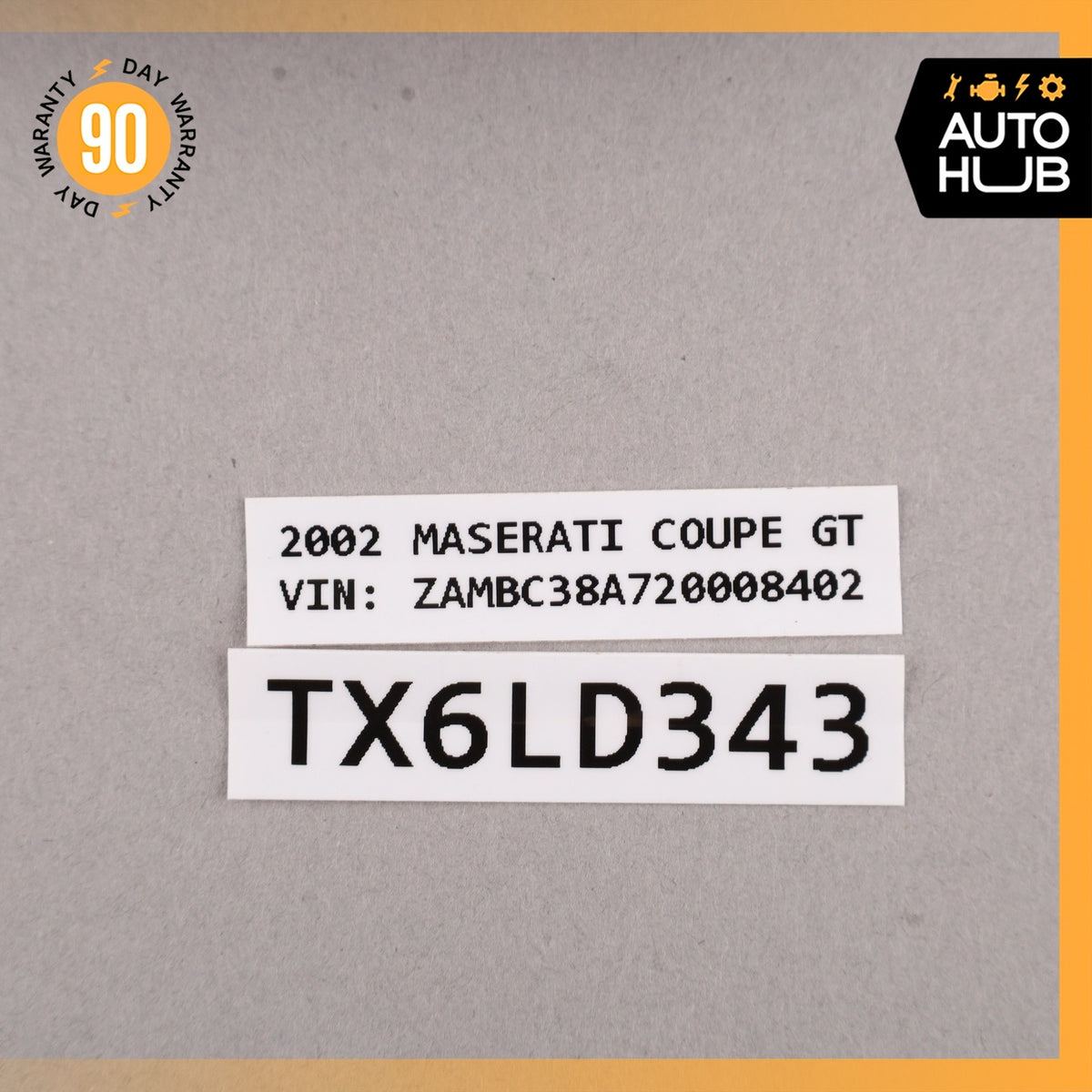02-04 Maserati M138 4200 Coupe GT 4.2L V8 ECU Engine Control Module Unit OEM 27k - photo 11