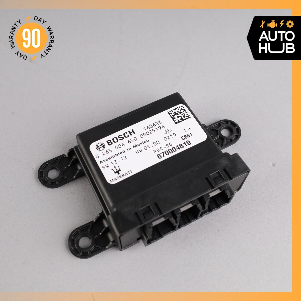 14-16 Maserati Quattroporte M156 Ghibli Park Parking Assist Control Module OEM - photo 5