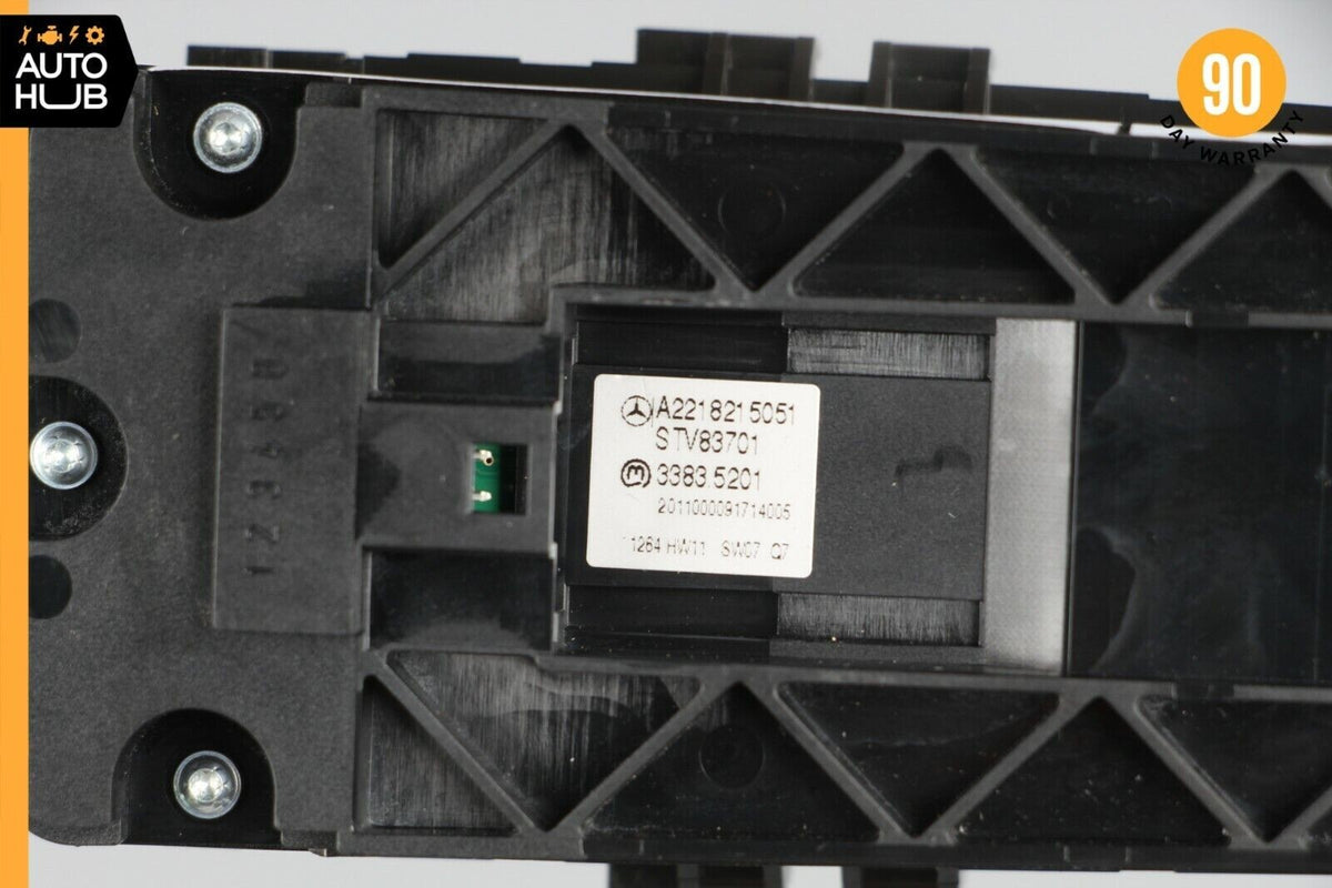 09-13 Mercedes W221 S350 S550 S63 AMG Driver Master Window Switch Control OEM - photo 7