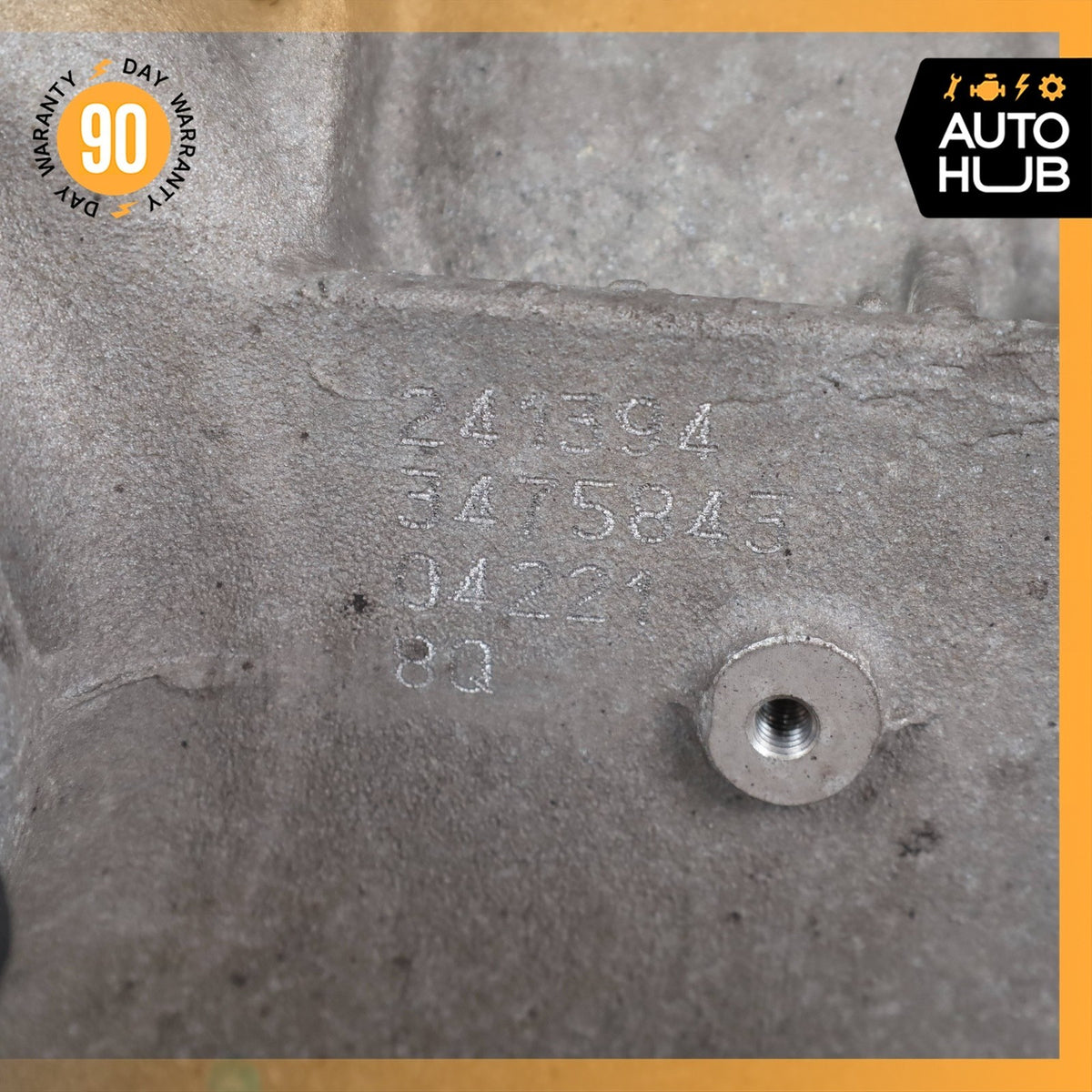 08-16 Maserati GranTurismo M145 4.2L Rear Differential Diff Axle Carrier OEM 74k - photo 7