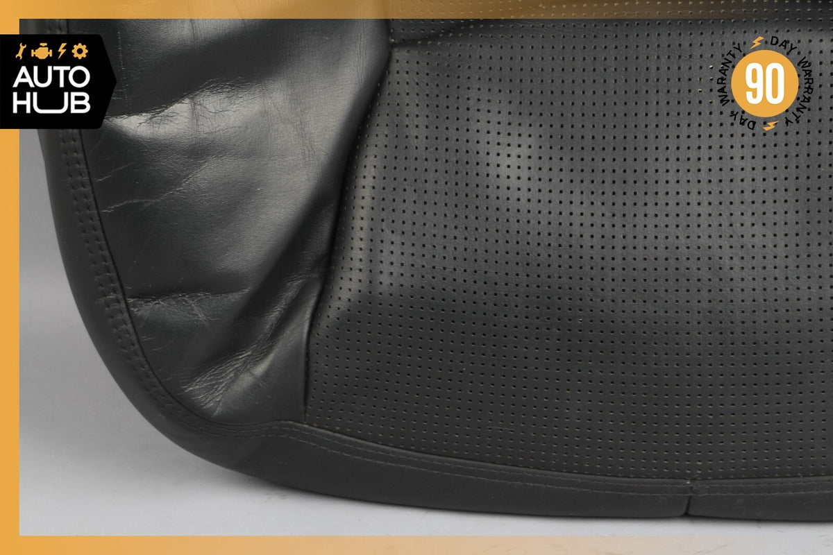 03-06 Mercedes W220 S55 S65 AMG Front Right Bottom Lower Seat Cushion Black OEM - photo 4