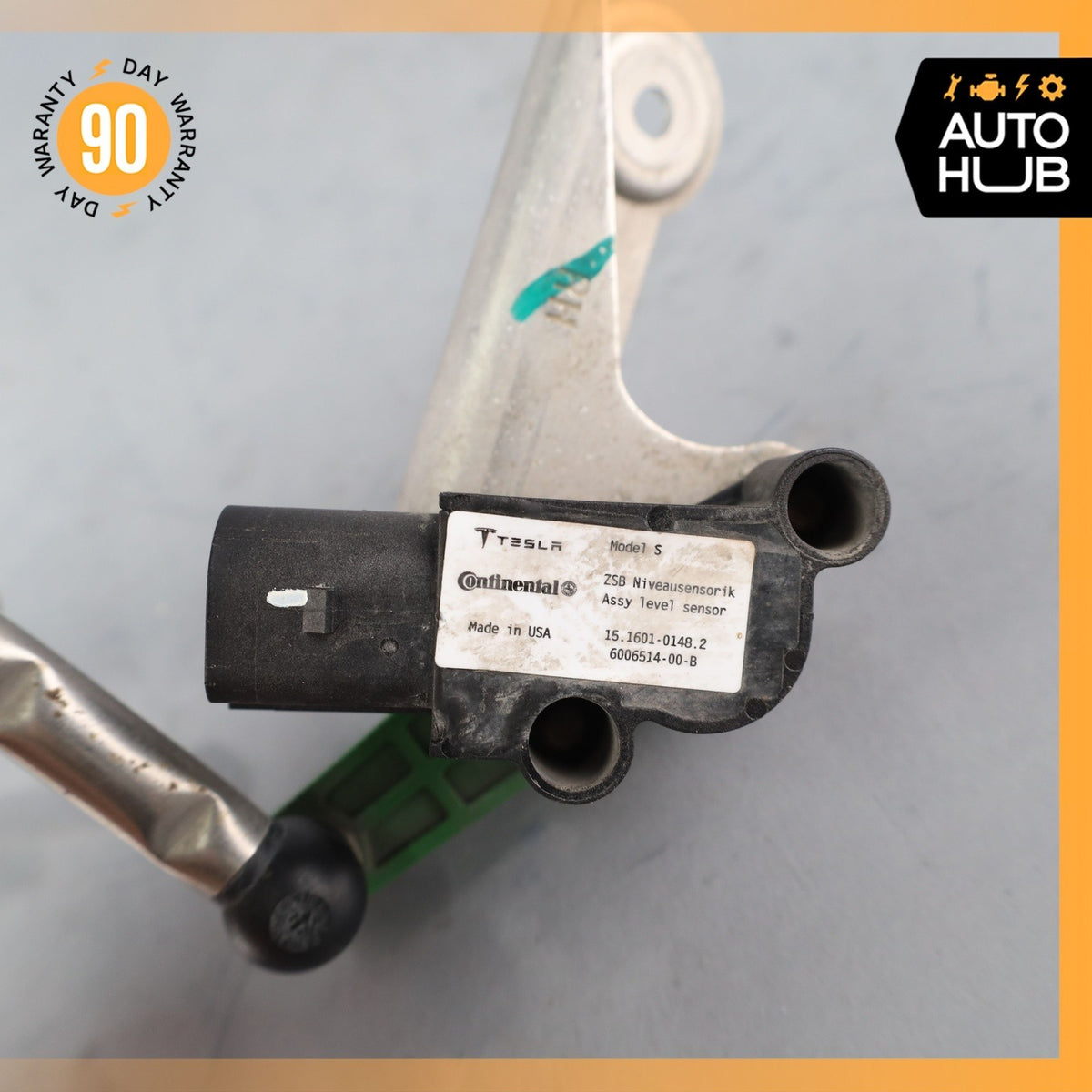 12-15 Tesla Model S Front Left & Right Height Level Sensor Set 600651400B OEM - photo 8