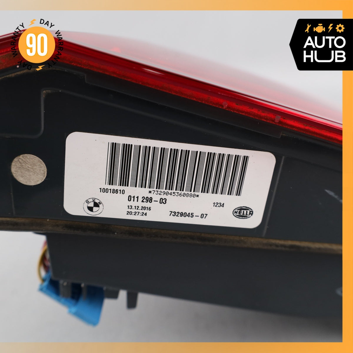 14-18 BMW F15 X5 Rear Left Inner Taillight Tail Light Lamp LED 7329045 OEM - photo 20