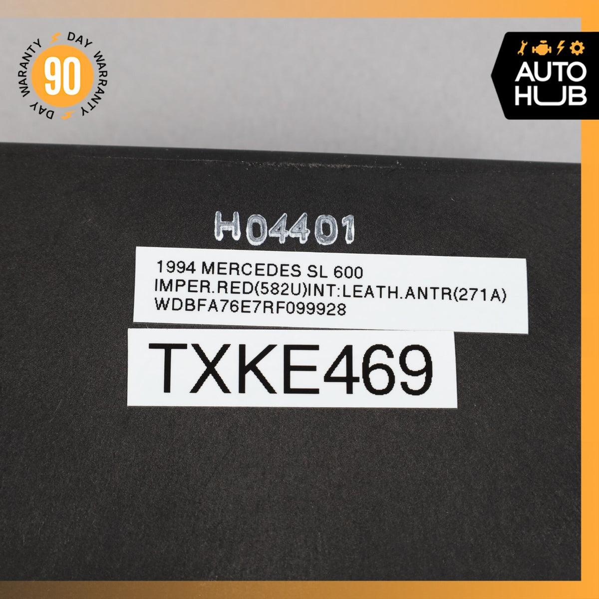 94-02 Mercedes R129 SL600 SL320 Infrared Anti Theft Alarm Control Module OEM - photo 8