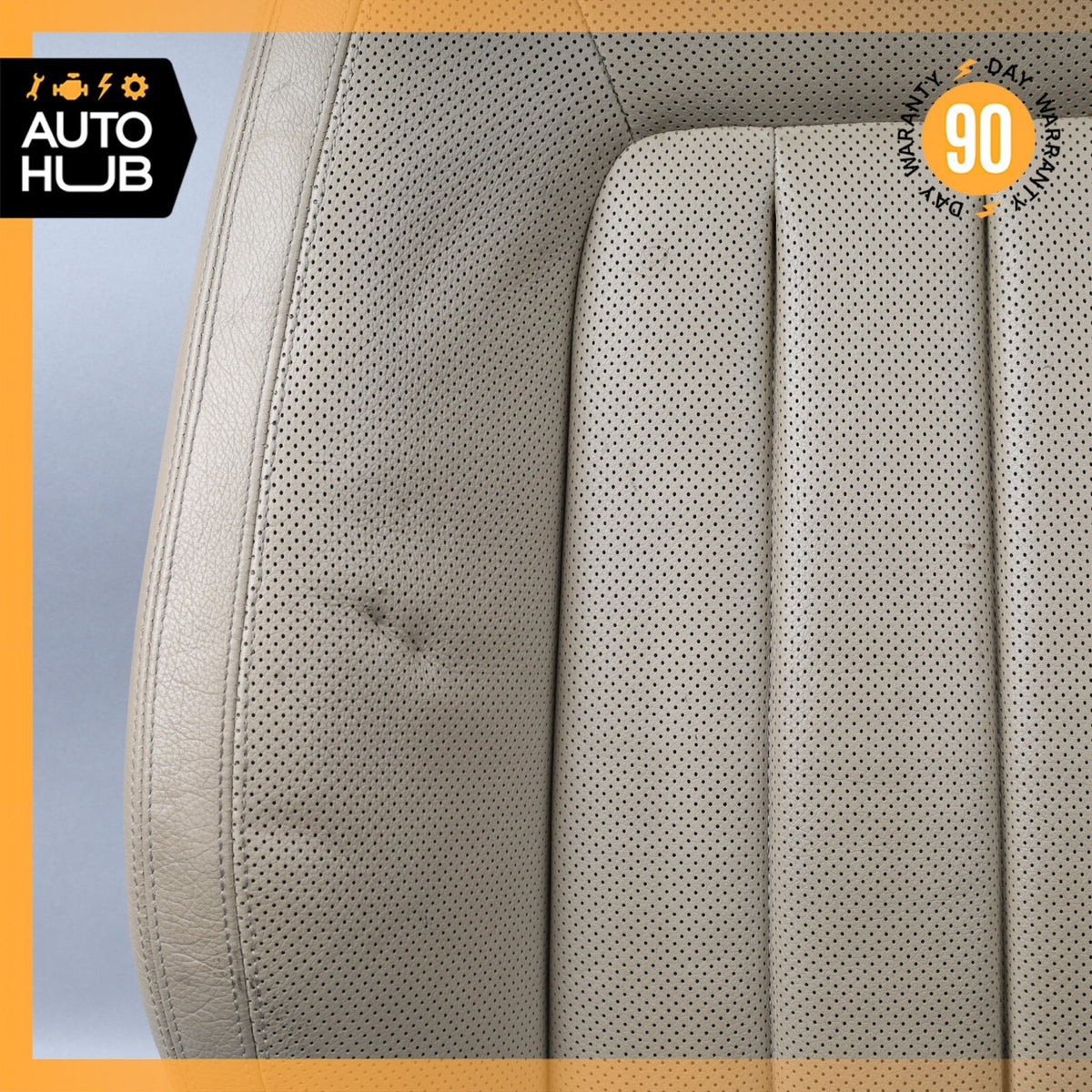 12-14 Mercedes W218 CLS550 Top Upper Seat Cushion Front Right Side Beige OEM - photo 3