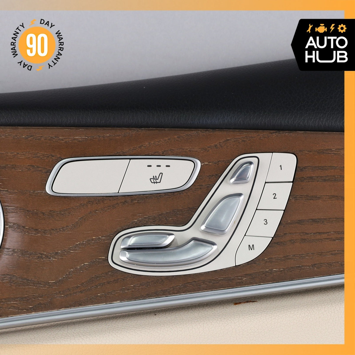 17-23 Mercedes W213 E300 E400 Front Right Side Interior Door Panel OEM - photo 10