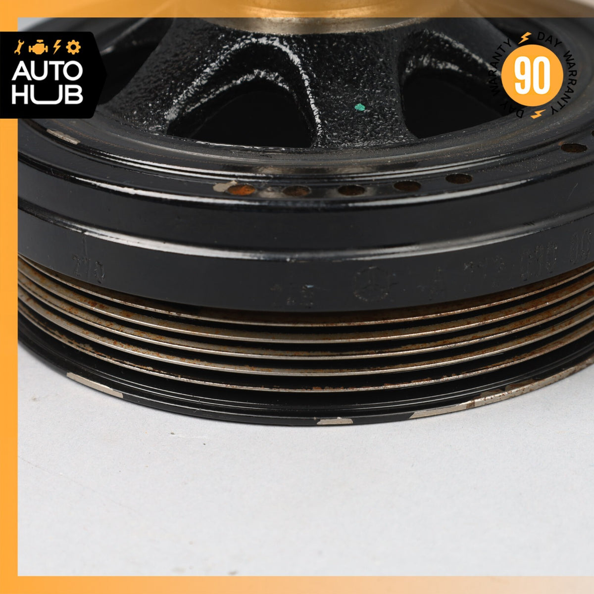 Mercedes W204 C300 C350 M272 Engine Motor Crankshaft Pulley Vibration Damper OEM - photo 8