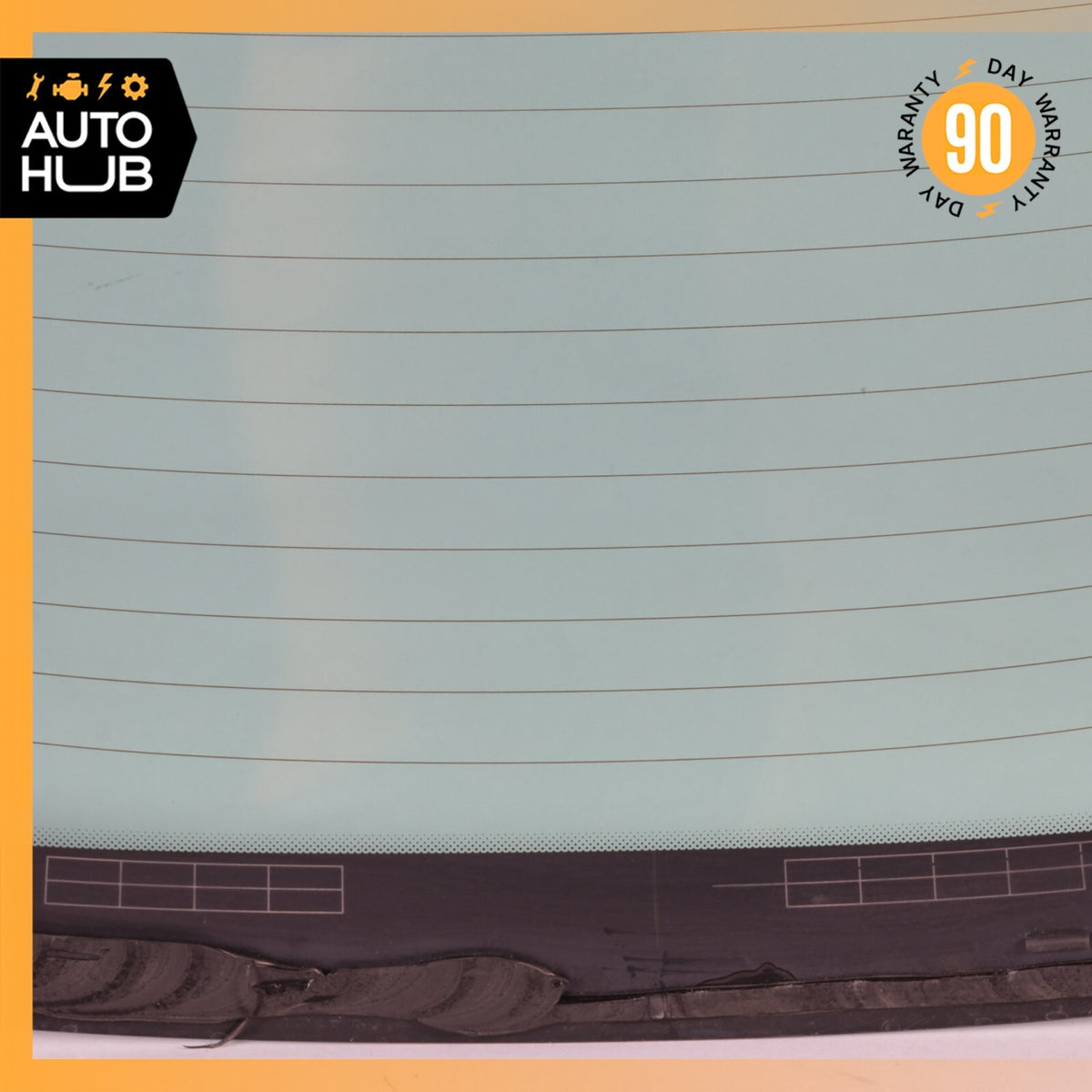 08-18 Maserati GranTurismo M145 Rear Windshield Wind Shield Back Glass OEM 76k - photo 14