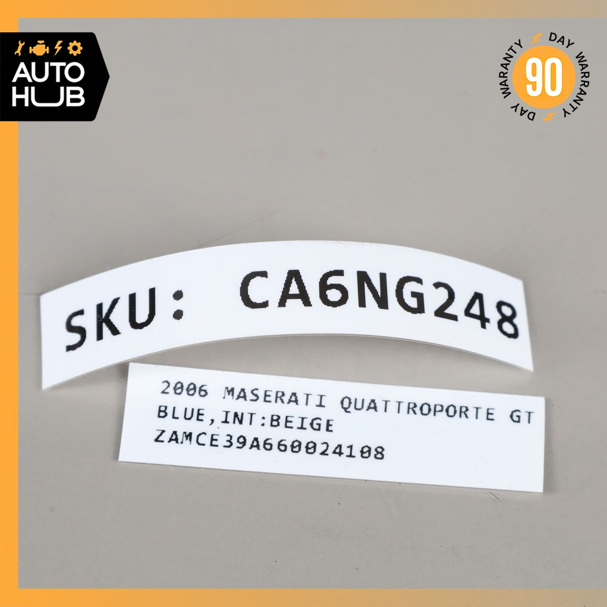 03-08 Maserati Quattroporte M139 Front Side Suspension Level Sensor OEM 84k - photo 10