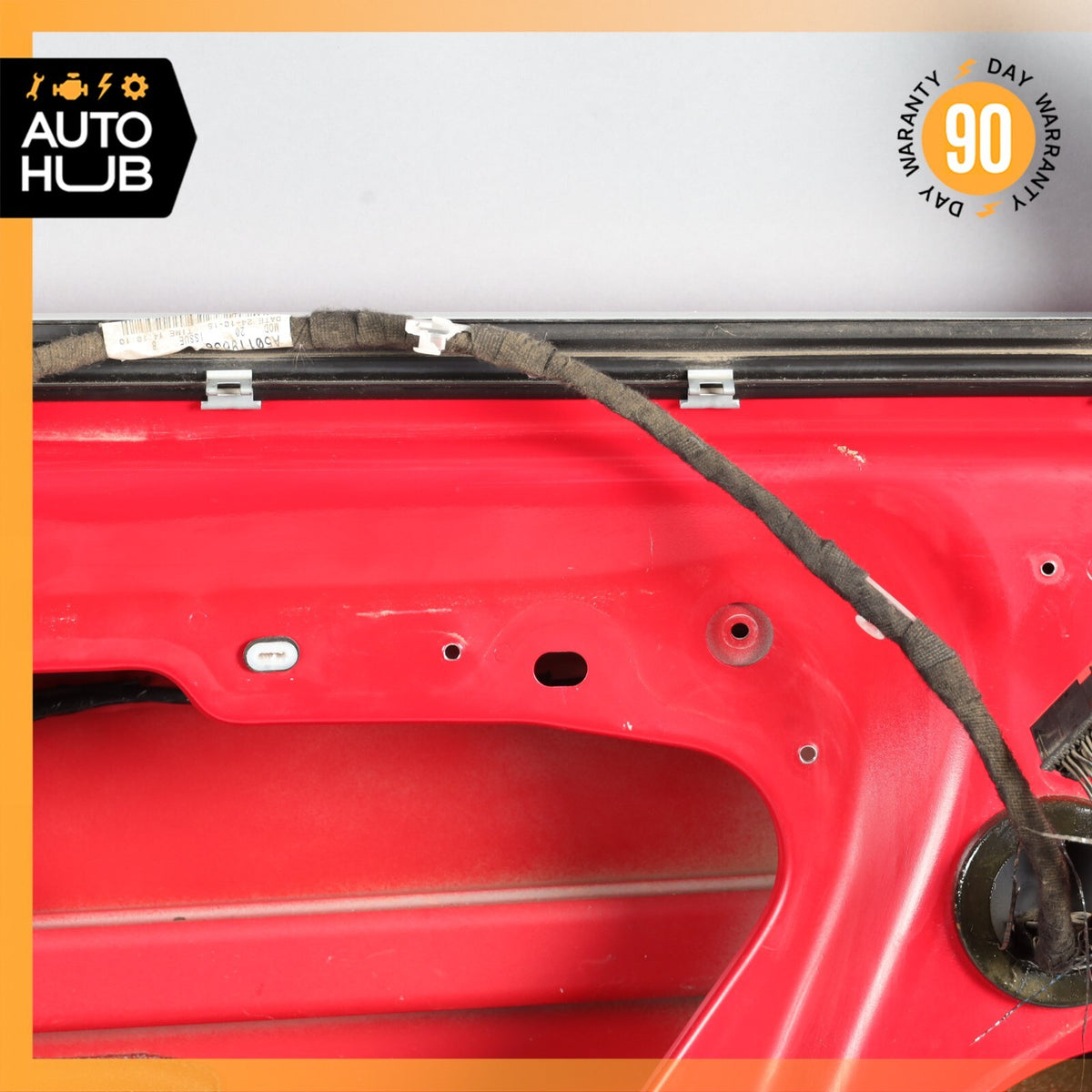 14-24 Jaguar X152 F-Type S Left Driver Side Door Shell Panel Caldera Red OEM 21k - photo 19