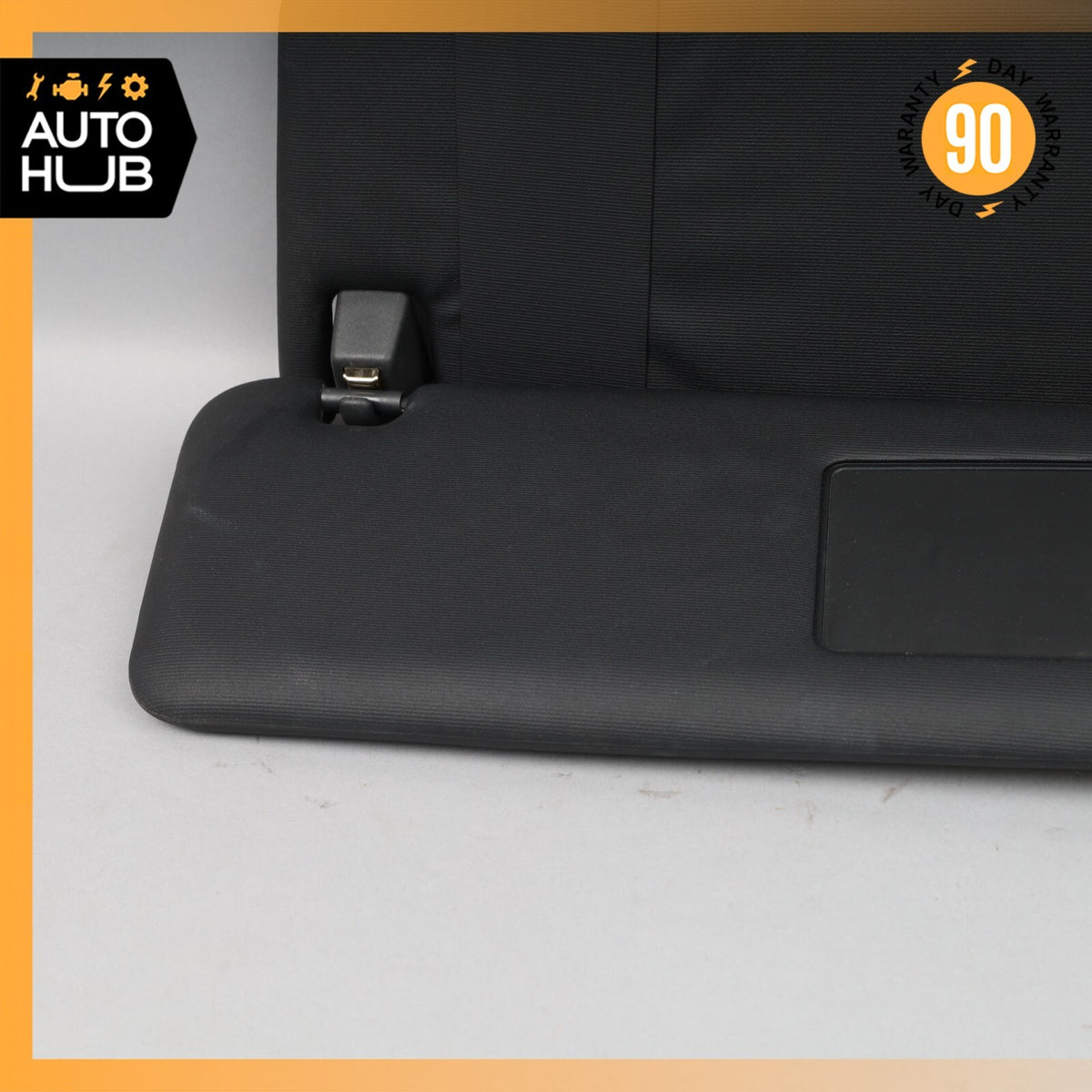 11-14 Porsche Cayenne 958 Hybrid S Sun Visor Sunvisor Front Right Side Black OEM - photo 9