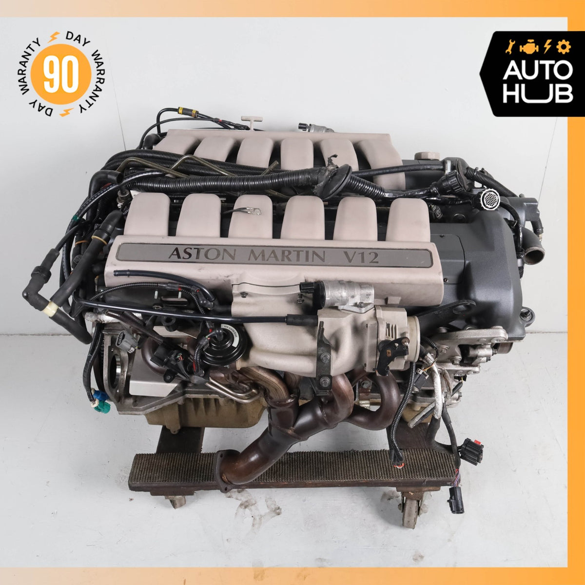 00-04 Aston Martin DB7 Vantage 5.9L V12 AM2 Engine Motor Assembly OEM 35k MILES - photo 4