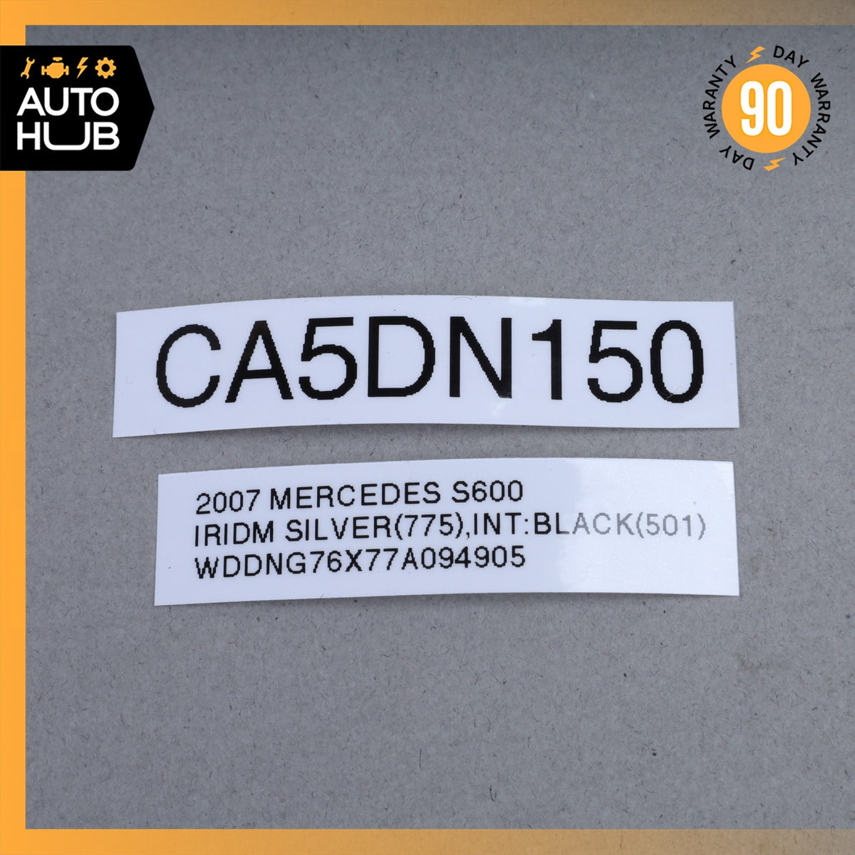 07-14 Mercedes W221 S600 CL550 Active Body Control ABC Suspension Module Control - photo 8