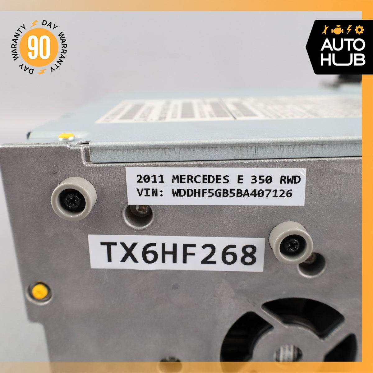 10-11 Mercedes W212 E350 E550 Command Head Unit CD Changer Radio OEM - photo 13