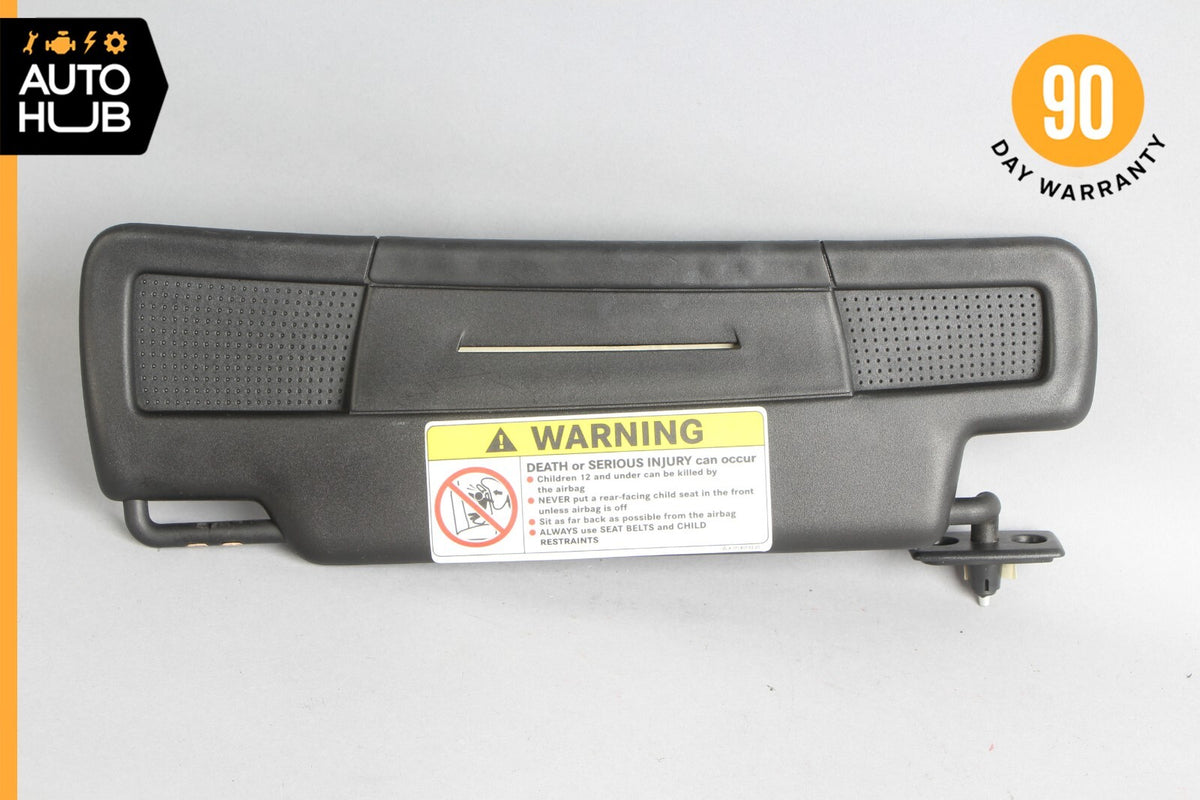 05-11 Mercedes R171 SLK350 SLK300 Sun Visor Sunvisor Shade Right Side Black OEM - photo 2